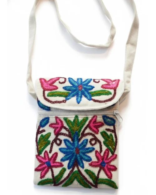 Zipper Sling Flower Bag