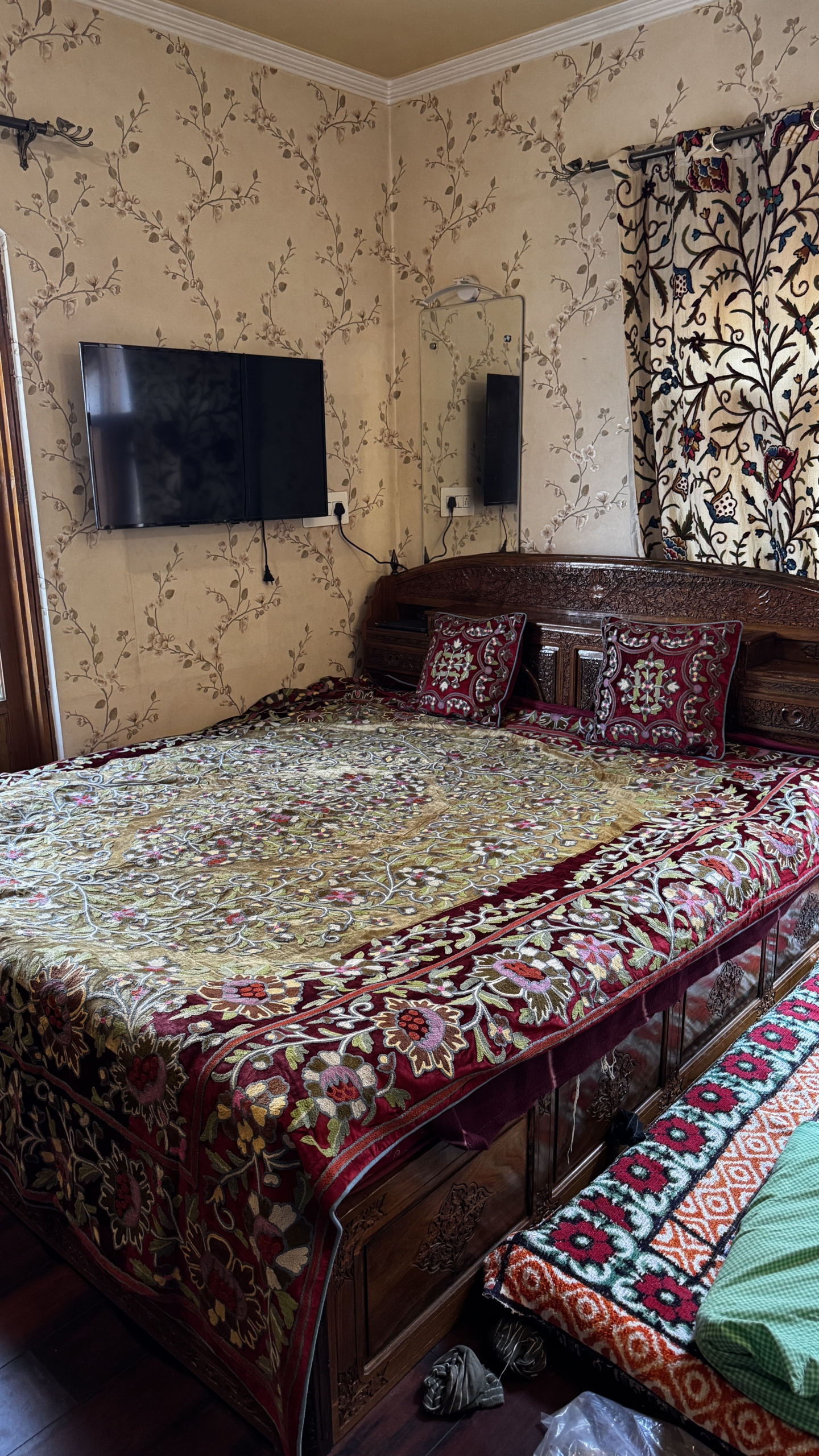 Bed cover Velvet Double color
