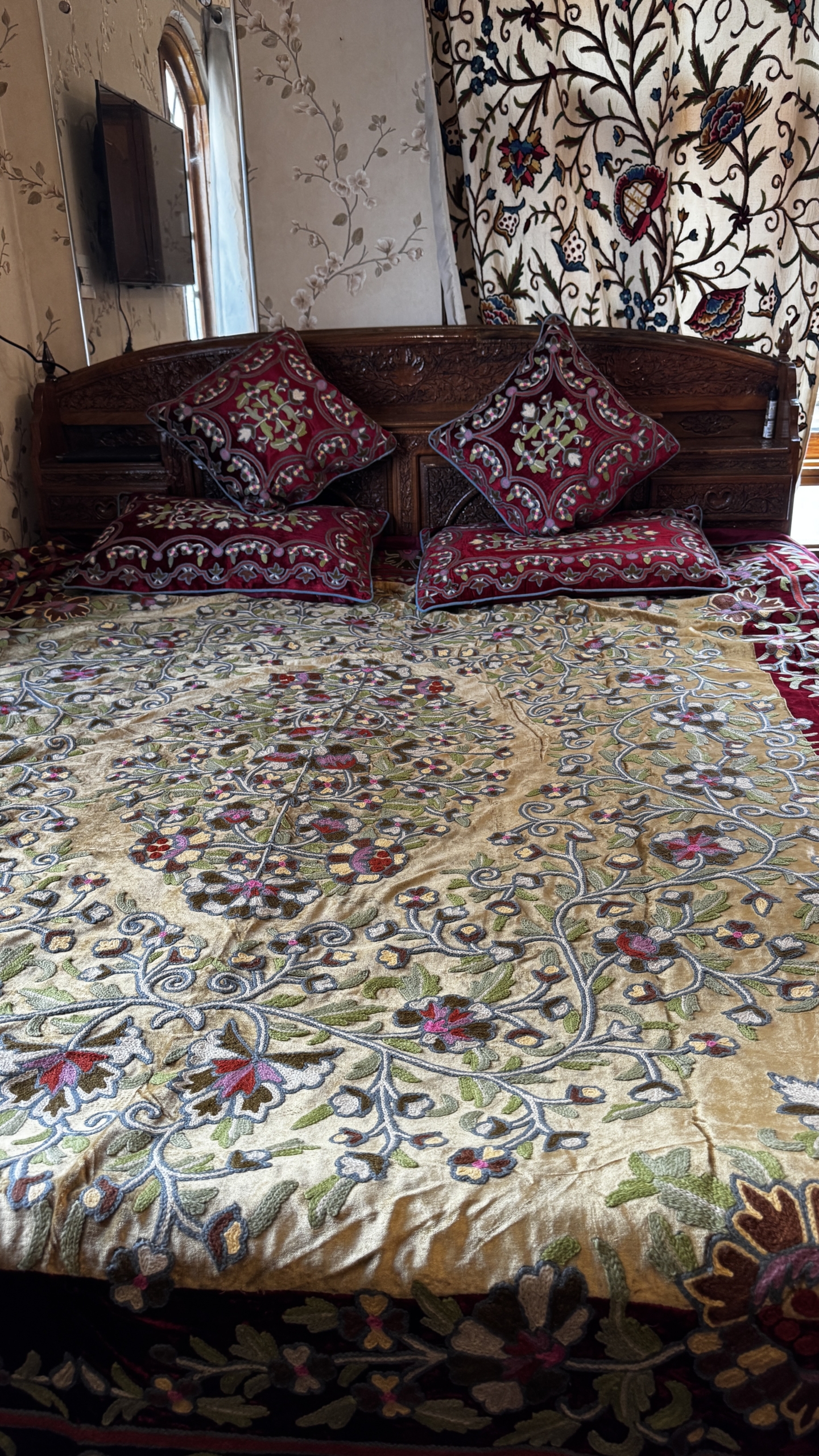 Bed cover Velvet Double color - Image 2