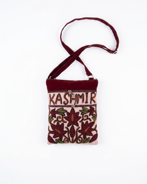 Hand Embroidered Sling Mobile Carry bag