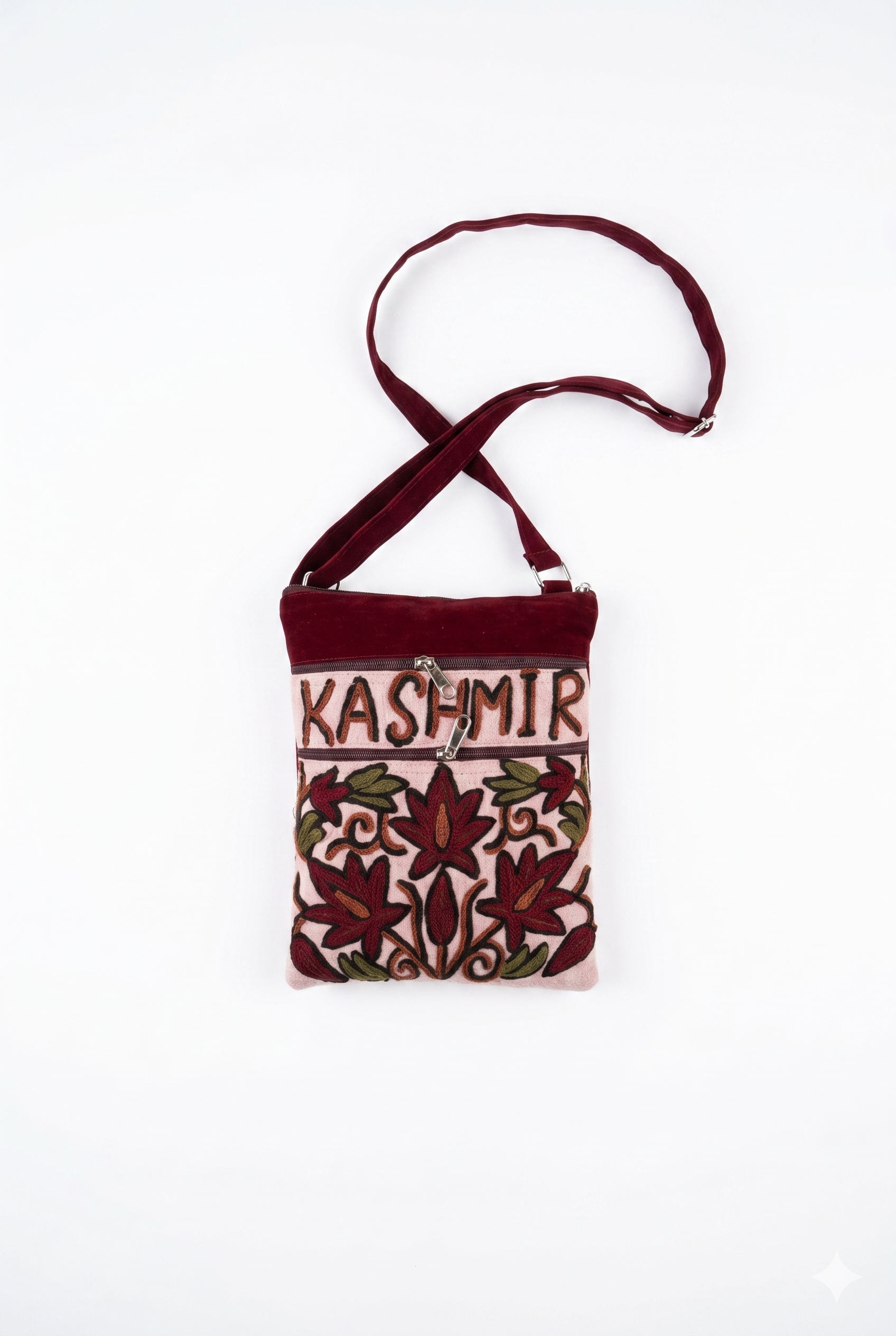 Hand Embroidered Sling Mobile Carry bag