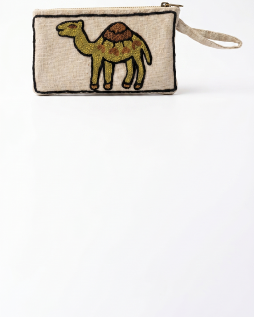 Hand Embroidered Pouch