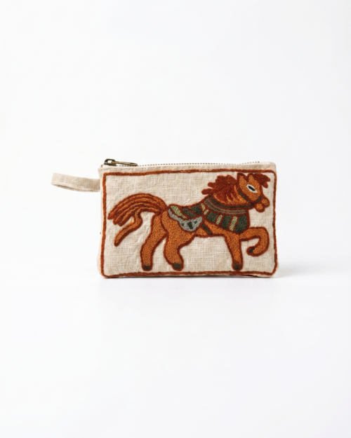 Hand Embroidered Pouch
