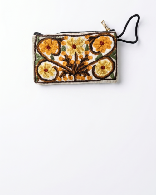 Hand Embroidered Pouch