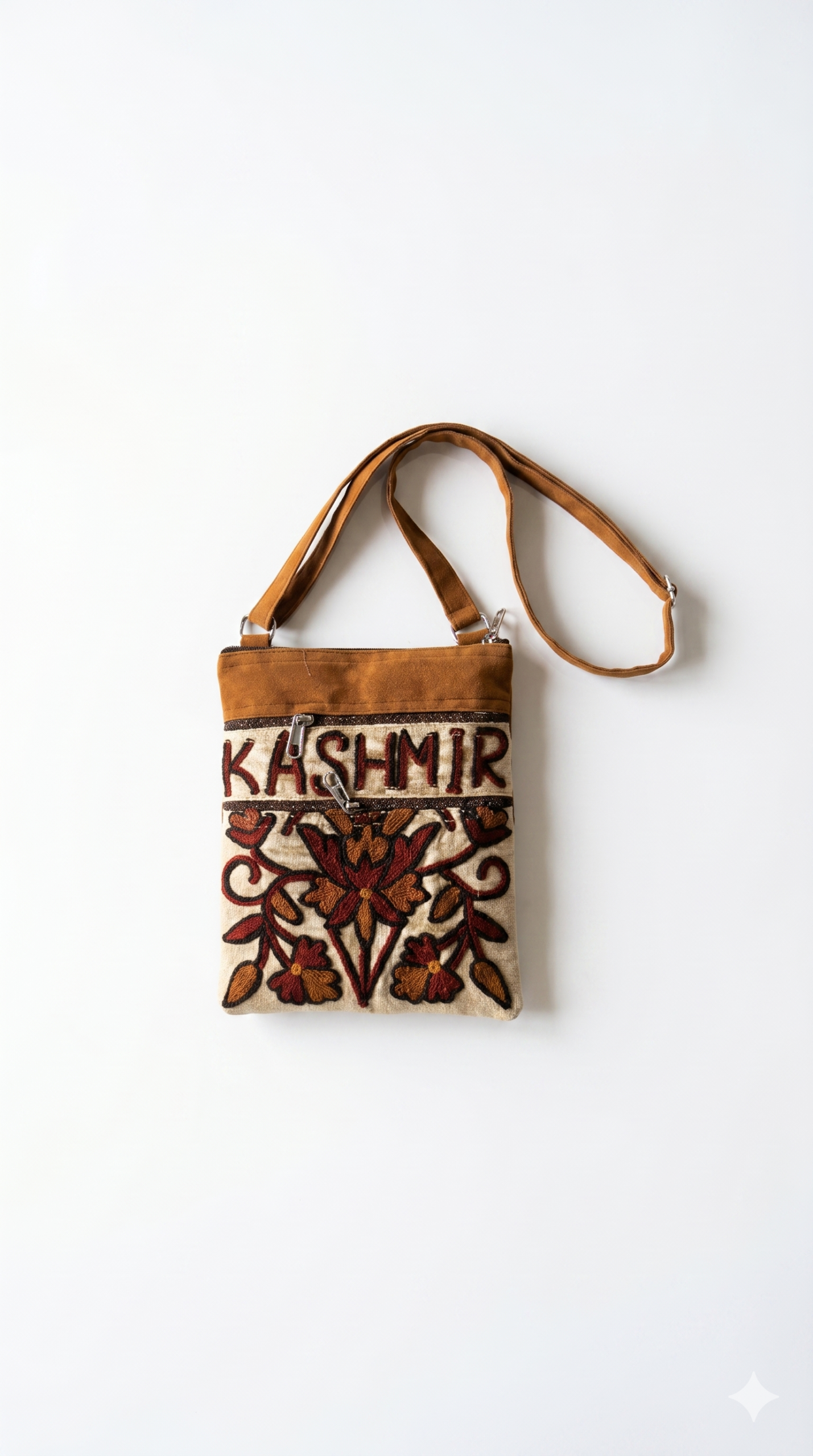 Hand Embroidered Sling Mobile Carry bag