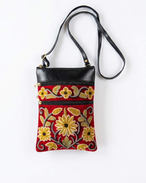 Leather Sling Shoulder Bag