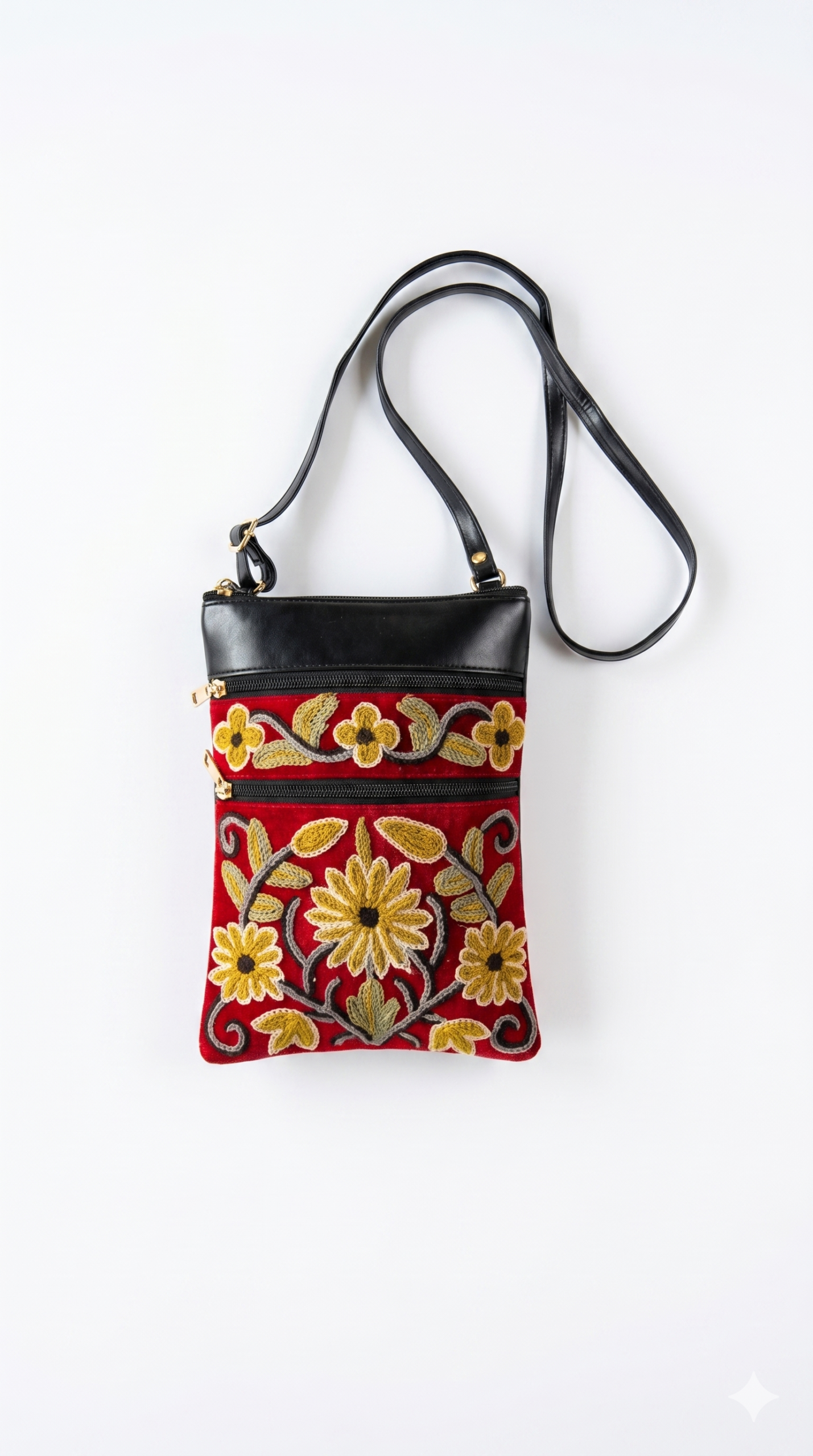 Leather Sling Shoulder Bag