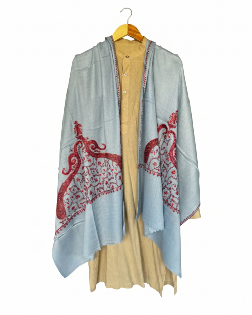 Needle Embroidered Stole